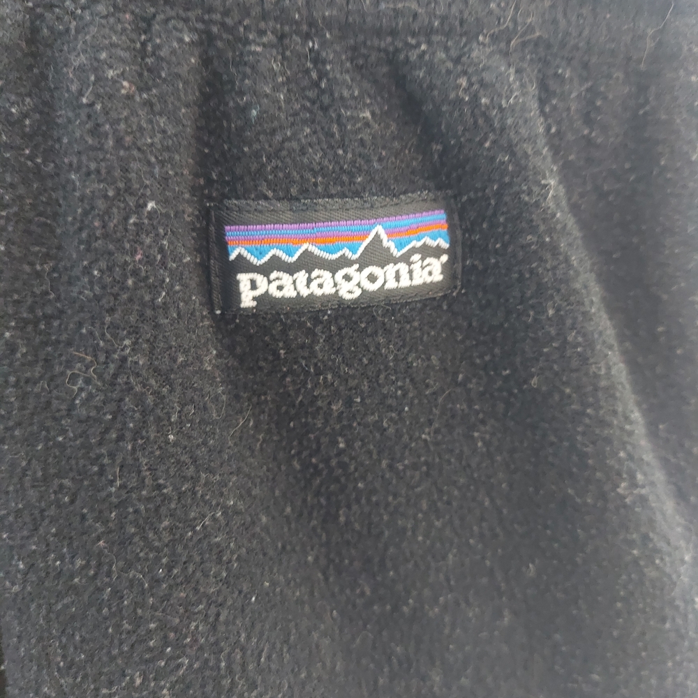 Patagonia Kids Large L Charcoal Gray Microfleece Joggers Sweatpants Boys Girls - Picture 4 of 10
